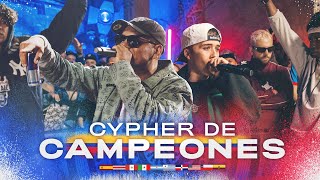 CYPHER DE CAMPEONES  Red Bull Batalla 2023 [upl. by Ott894]