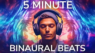 40 Hz Binaural Beats 5 Minutes For Studying [upl. by Stedman]