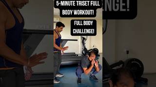 Do This Triset Full Body Workout for 5 Minutes youtubeshorts shortsfeed fitness shorts short [upl. by Eddina]