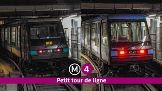 Un petit tour sur la ligne 4 [upl. by Nedmac]