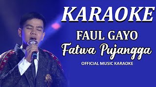 KARAOKE Fatwa Pujangga Faul  Lida 2019  Official Karaoke Lirik [upl. by Wyndham]