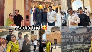 Jaipur aamer ke fort me kon mila 🥰sab ne ki khub masti 🥳daily vlog [upl. by Annaeirb]