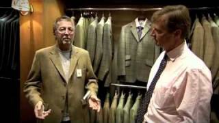 Eric Clapton discussing his love for Cordings country clothing [upl. by Duester]