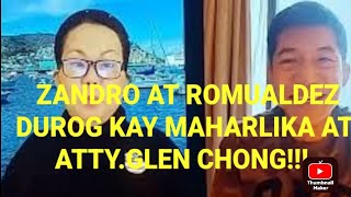 TANDEM NINA MAHARLIKA AT ATTYGLEN CHONGANG DUMUROG SA MUKHA NI ZANDRO AT ROMUALDEZMGA HAYOP KAYO [upl. by Kirrad544]