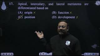 Apical intercalary and lateral meristems are differentiated based on [upl. by Kylstra]