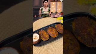 Corn Fritters🌽Recipe by Shilpa Shetty viralvideo easyrecipe cornfritters shilpashetty snacks [upl. by Eissim]