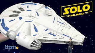 Solo A Star Wars Story Kessel Run Millennium Falcon from Hasbro [upl. by Wheeler]