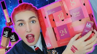 VLOGMAS NI RAF 4 ₱2990 MYSTERY MAKEUP CALENDAR FROM BLK ANO MGA LAMAN  WEARTEST [upl. by Valry]