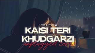 Kaise Teri Khudgarzi song  Female cover  credit by gini [upl. by Brahear306]