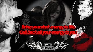 Bring your Dark Feminine Energy Back to You [upl. by Charmian751]