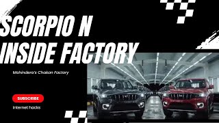 Inside Mahindra’s Chakan Plant The Making of the Iconic Scorpio N bigdaddy mahindrascorpio [upl. by Annonyw]