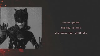 Ariana Grande  the boy is mine Lirik Terjemahan [upl. by Nomrah]