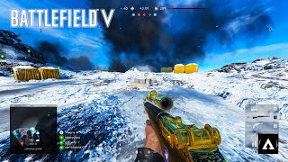 Battlefield V  Fjell 652 Conquista [upl. by Itsrik239]