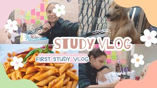 STUDY VLOG  FIRST STUDY VLOG  MEDICAL STUDENT  BHMS  DAY IN LIFE OF MEDICAL STUDENT  DAILY VLOG [upl. by Reffinej]