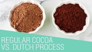 Natural Cocoa vs Dutch Process Cocoa Powder EXPLAINED [upl. by Fiora]