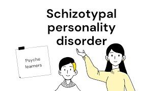 Schizotypal Personality Disorder DSM5 symptoms causes treatment  PsychINFO [upl. by Gnol674]