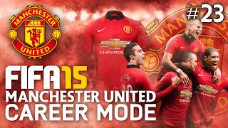 FIFA 15  Manchester United Career Mode  RONALDO GOLASO 23 [upl. by Thamora]