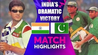 Indias Dramatic Victory With Clutch Finish  Crowd Disruptions  Chauhan’s Decisive Six [upl. by Ailehs]