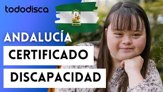 Cómo SOLICITAR el CERTIFICADO de DISCAPACIDAD en ANDALUCÍA [upl. by Gaulin652]