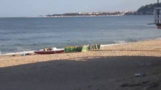 Montepaone Lido CZ  Il tratto di mare in prossimità del torrente Grizzo [upl. by Sinnek]