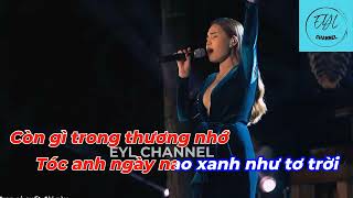 Karaoke  Nhớ Về Em  Giang Hồng Ngọc  Beat live Band  Tone Nữ [upl. by Cato677]