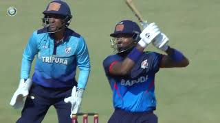 hardik pandya smat l come back l baroda vs tripura l highlights full and short hardik video today ll [upl. by Peta]