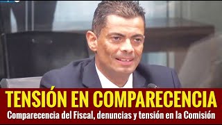 Comparecencia del Fiscal denuncias y tensión en la Comisión [upl. by Cohbert]