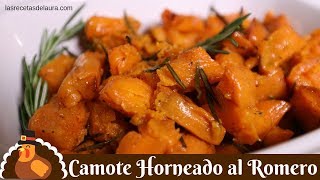 Camote al Horno con Romero para Thanksgiving 🦃 Comidas Saludables [upl. by Clayborne]