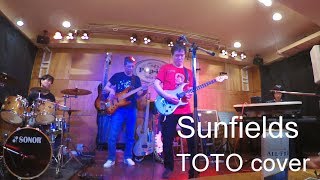 Toto  完コピ カバーバンド Africa White sisterなど代表曲を熱演）Sunfields Live 撮影ZOOM Q2n Line 6 Helix LT sound [upl. by Anaimad]