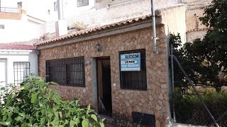 €43000 3 bed 2 bath partial cave house for redecorating 8 min drive from Lake Negratin Ref V2239 [upl. by Gotthelf]