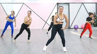 AEROBIC DANCE  Exercises To Make Your Belly Fat Cry [upl. by Dnalwor]