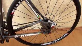 2013 Ridley XRide Disc Ultegra  new wheelset [upl. by Eltsryk]