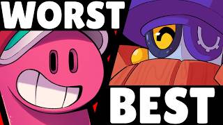 V41 Ranking EVERY Brawler from WORST to BEST  Pro Tier List 2024 [upl. by Iblok208]