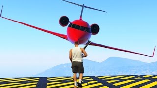 GTA V Online AVIÃO GIGANTE vs RPG  BATALHA INCRÍVEL [upl. by Oine]