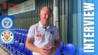 Warrington Rylands vs Thackley  FA Cup Qualifying Round  Mark Duffy’s Reaction [upl. by Aynik671]