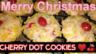 Cherry Dot Cookies Recipe [upl. by Eradis]