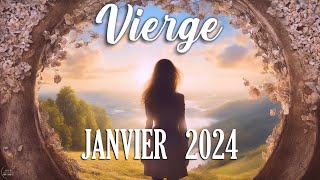 ♍ VIERGE  JANVIER 2024  quotLE PREMIER PAS quot [upl. by Clymer]