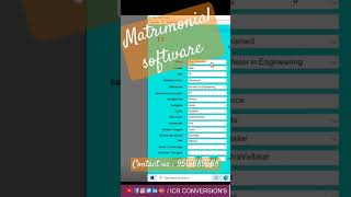 Matrimonial form filling auto typer software [upl. by Eicats800]