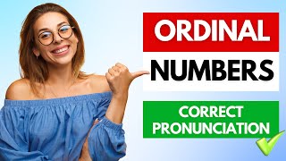 ORDINAL NUMBERS  Learn to Count in English [upl. by Ennaira547]