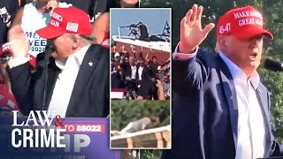 Every Video of Donald Trumps Assassination Attempt and Aftermath [upl. by Riem]