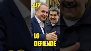 ZAPATERO DEFIENDE a MADURO [upl. by Adnylam]