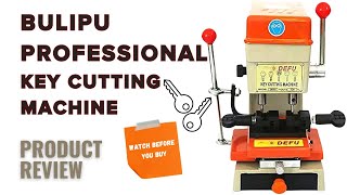 Bulipu Professional 368A Key Cutting Machine Review The Ultimate Locksmith Tool LocksmithTools [upl. by Roche]