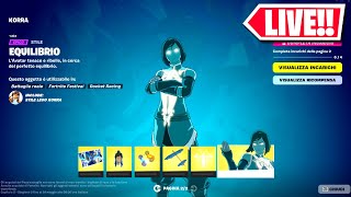 FORTNITE LIVE  SBLOCCO LA SKIN KORRA  CODICE MARTEX [upl. by Akcinahs898]