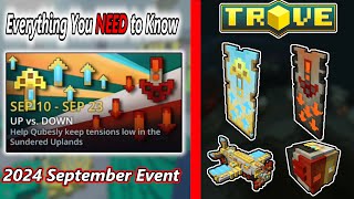 Up Vs Down Event September 2024  Everything You NEED To Know in Trove [upl. by Allekim]