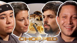 Chopped Duck Hearts Eel amp Crumpets  Full Episode Recap  S7 E5  Food Network [upl. by Siegel64]