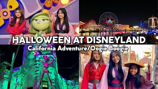 HALLOWEEN AT DISNEYLAND VLOG Oogie Boogie Anaheim  More [upl. by Oicaro]