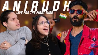 Latinos React to Anirudh Live Jailer Audio Launch for the first time [upl. by Nosyt]