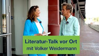 LiteraturTalk vor Ort mit Volker Weidermann [upl. by Naehgem]