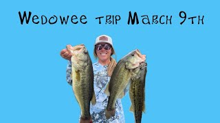 Lake Wedowee trip March 9th🐟🤠 [upl. by Llib]