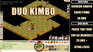 Défi de Iop DUO Kimbo avec strat expliquée  Duo Sacri  Eni  Guide Dofus Rétro Temporis [upl. by Hanleigh]